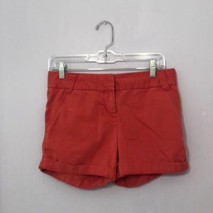 Jcrew Orange red shorts